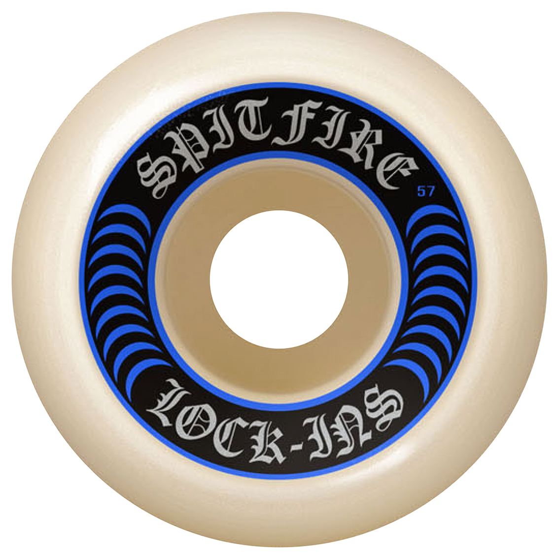 SPITFIRE WHEELS 57MM F4 99D LOCK-INS NATURAL - Tôpette Skateboards & Lifestyle